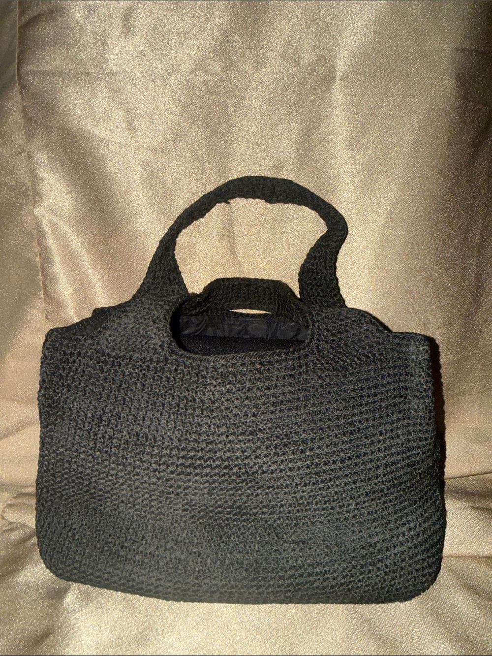 Black Tote Bag Like New